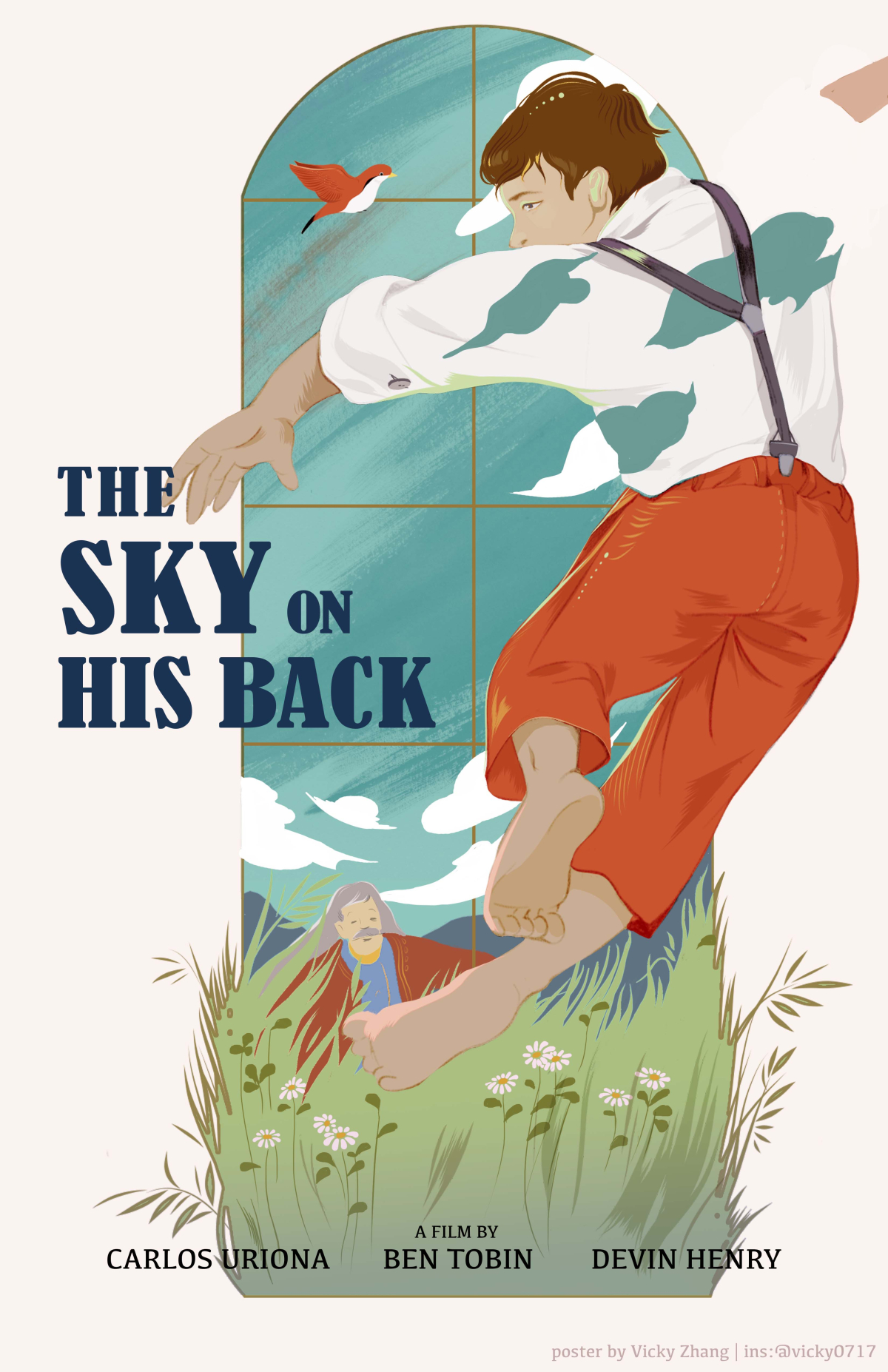 The Sky on His Back