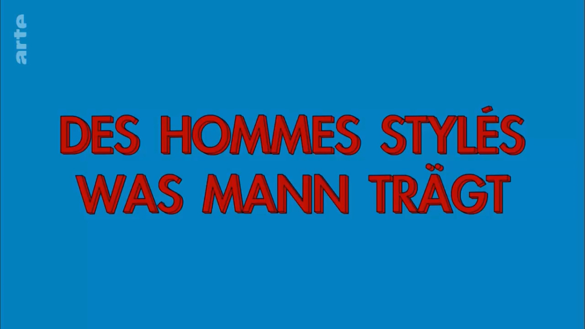 Des hommes styles