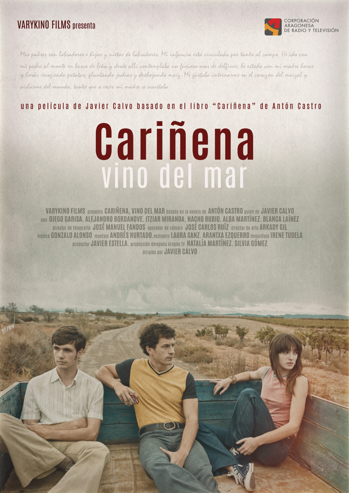 Carinena, vino del mar