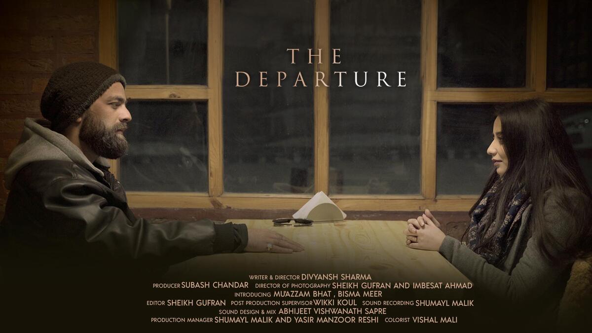 The departure