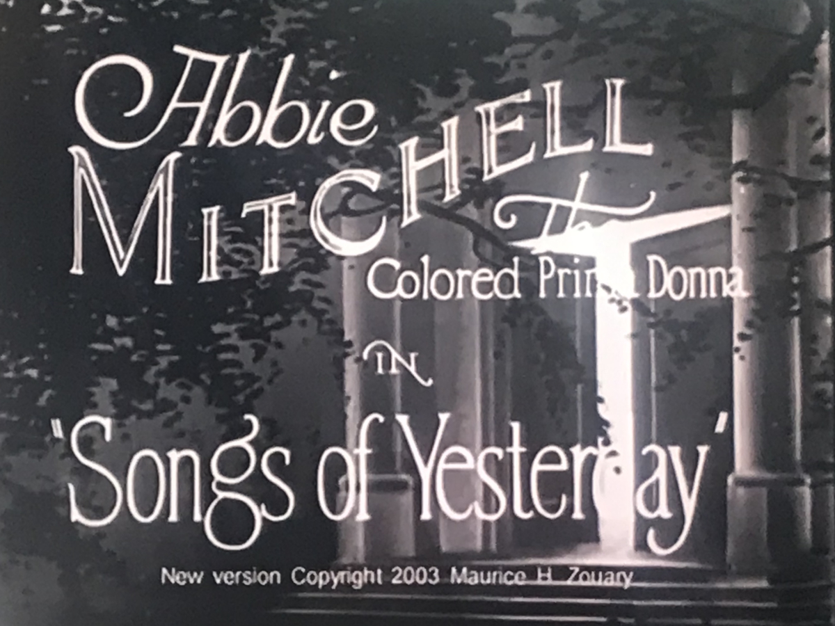 Songs of Yesterday