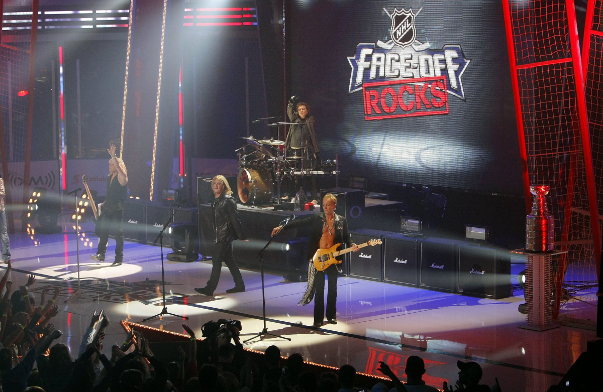 NHL Face-Off Rocks Concert