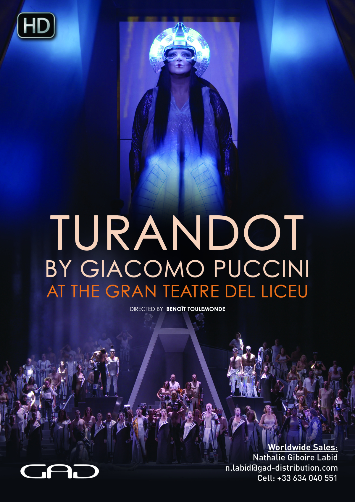 Turandot De Giacomo Puccini Au Gran Teatre Del Liceu