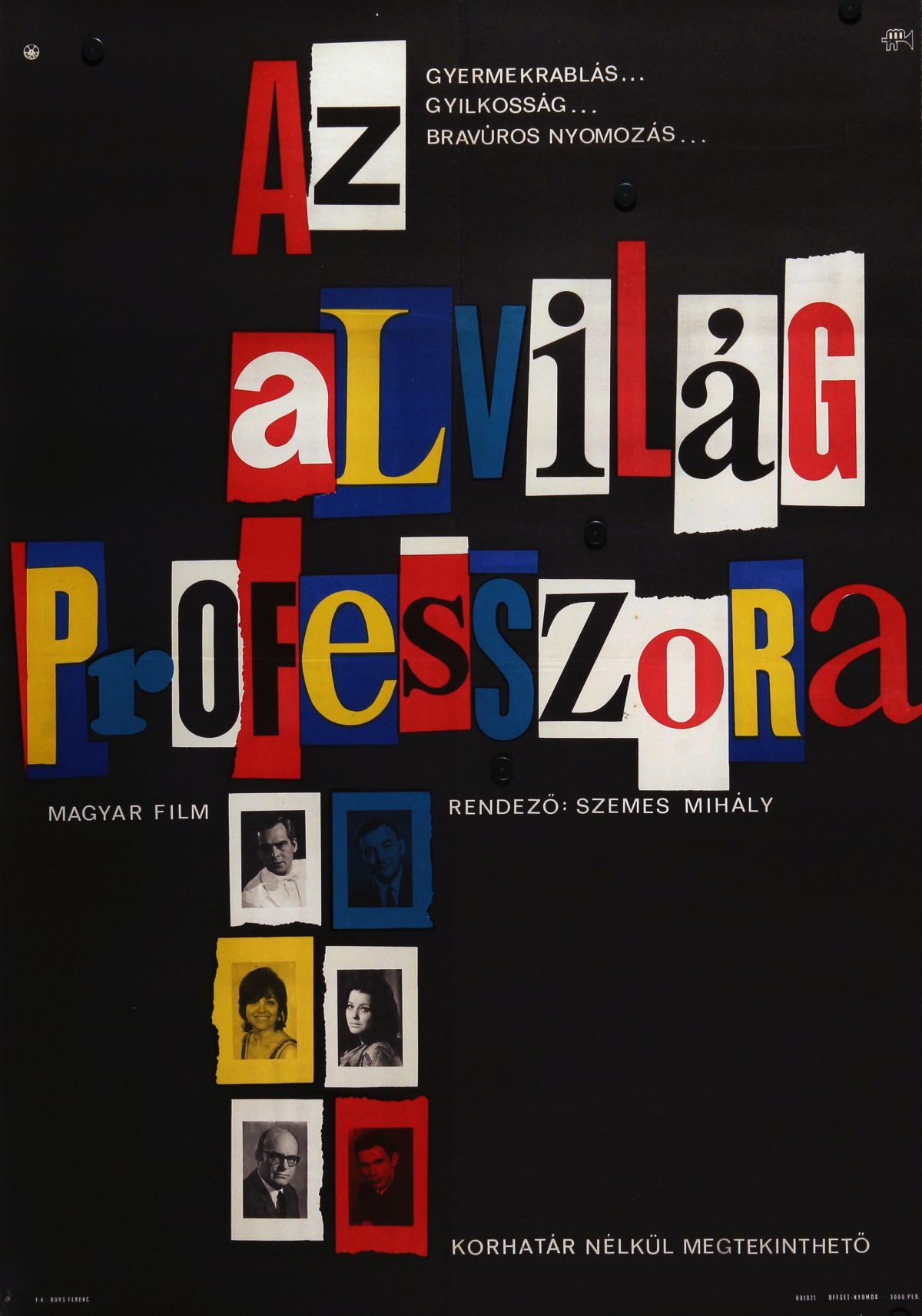 Az alvilag professzora