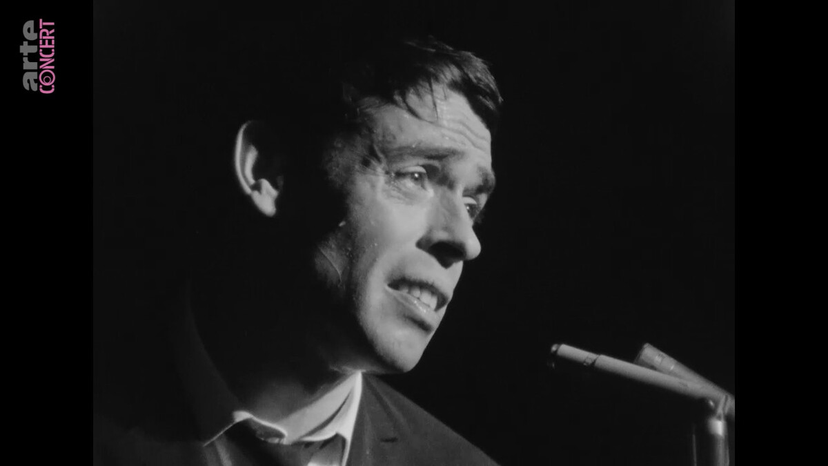 Jacques Brel a Knokke-le-Zoute, 1963
