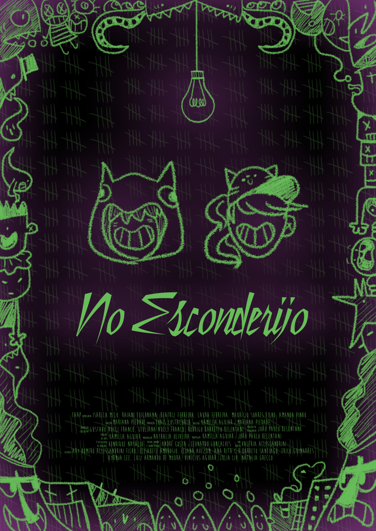 No Esconderijo