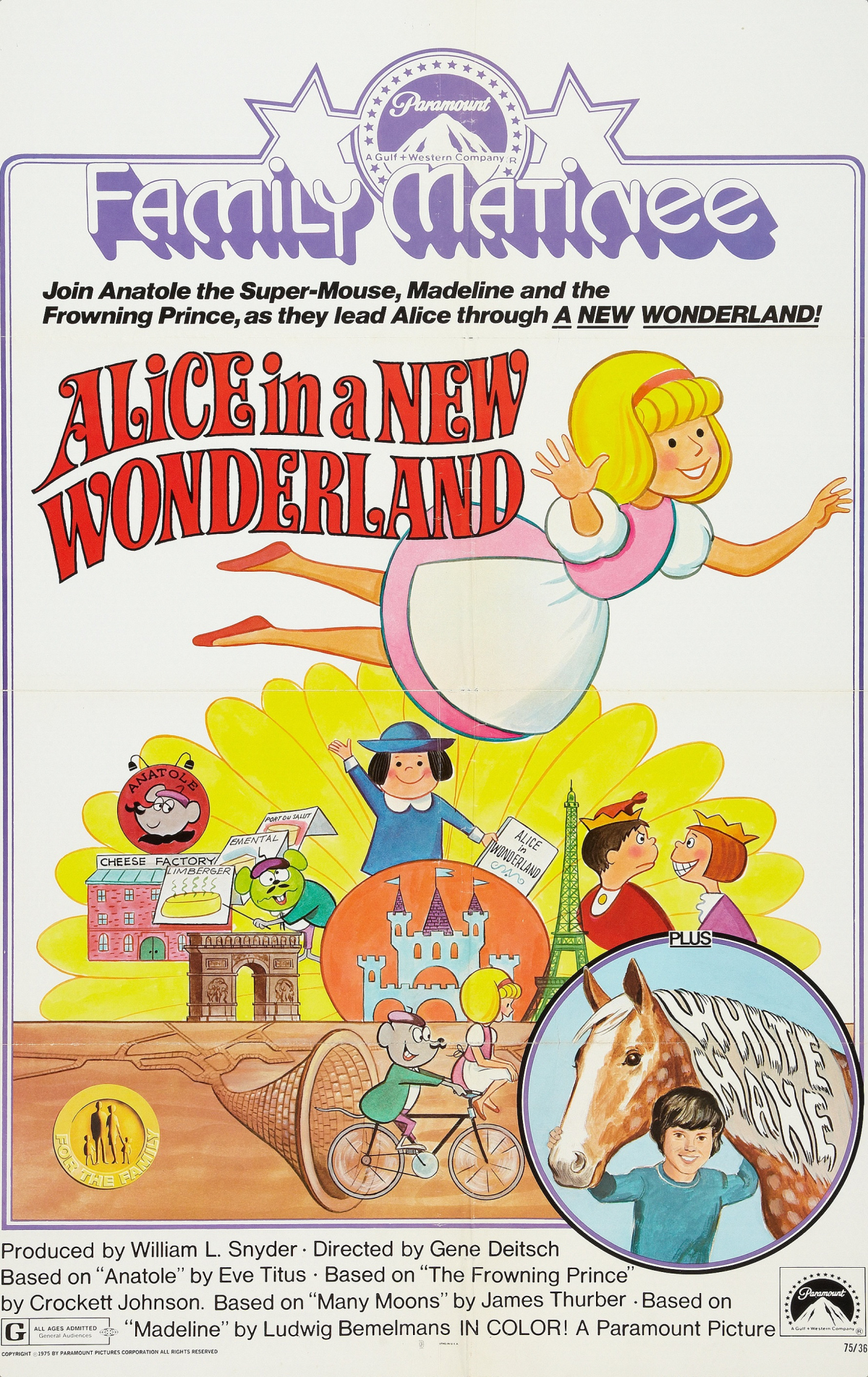 Alice of Wonderland in Paris