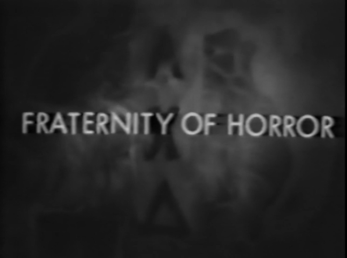 Fraternity of Horror