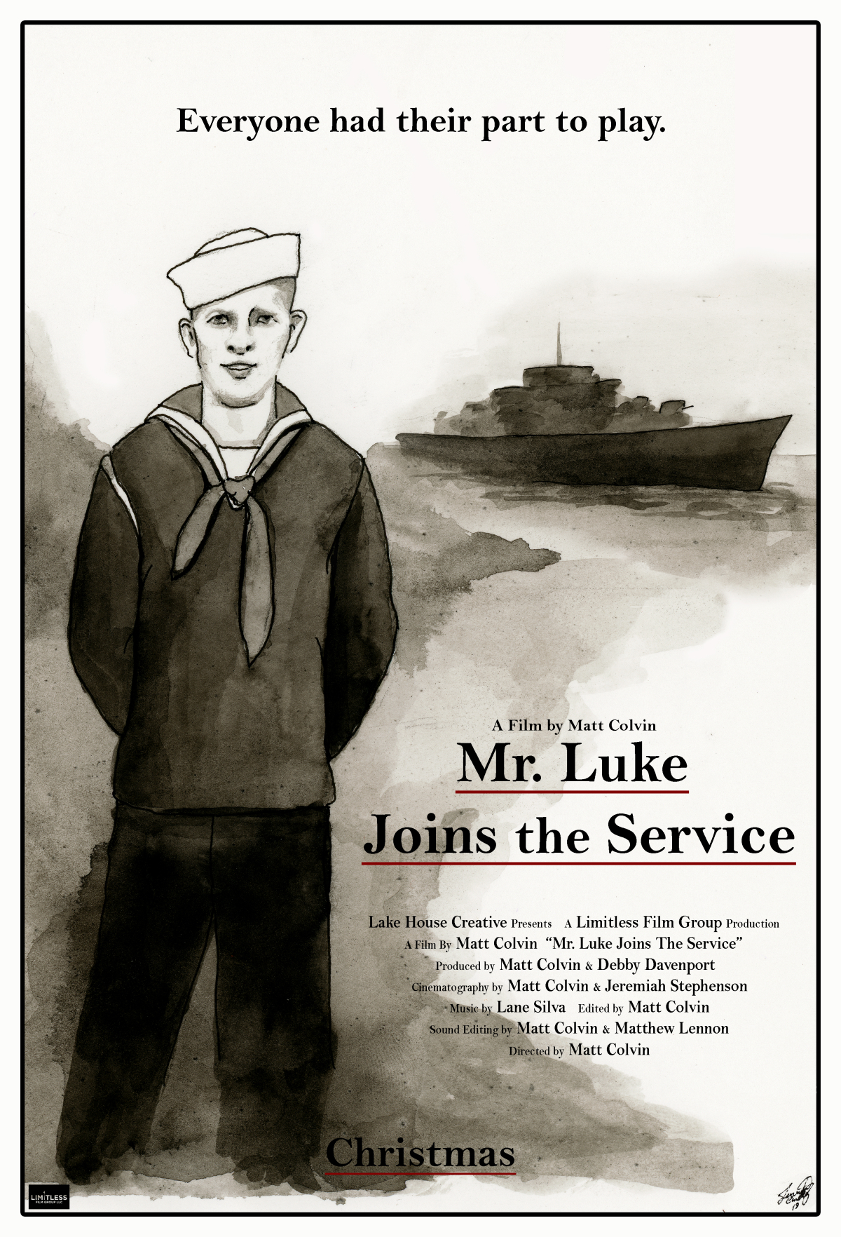 Mr. Luke Joins the Service