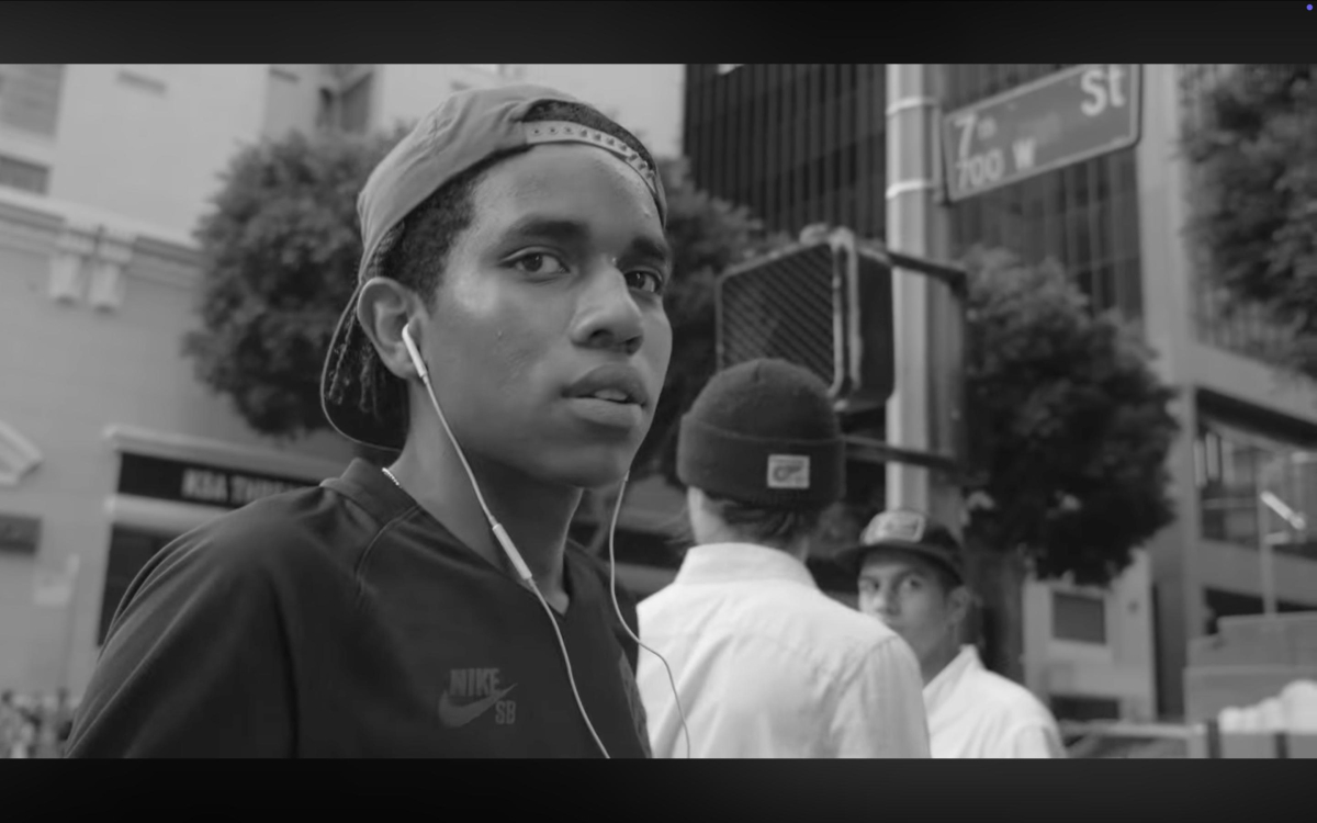 Downtown LA Skateboarding