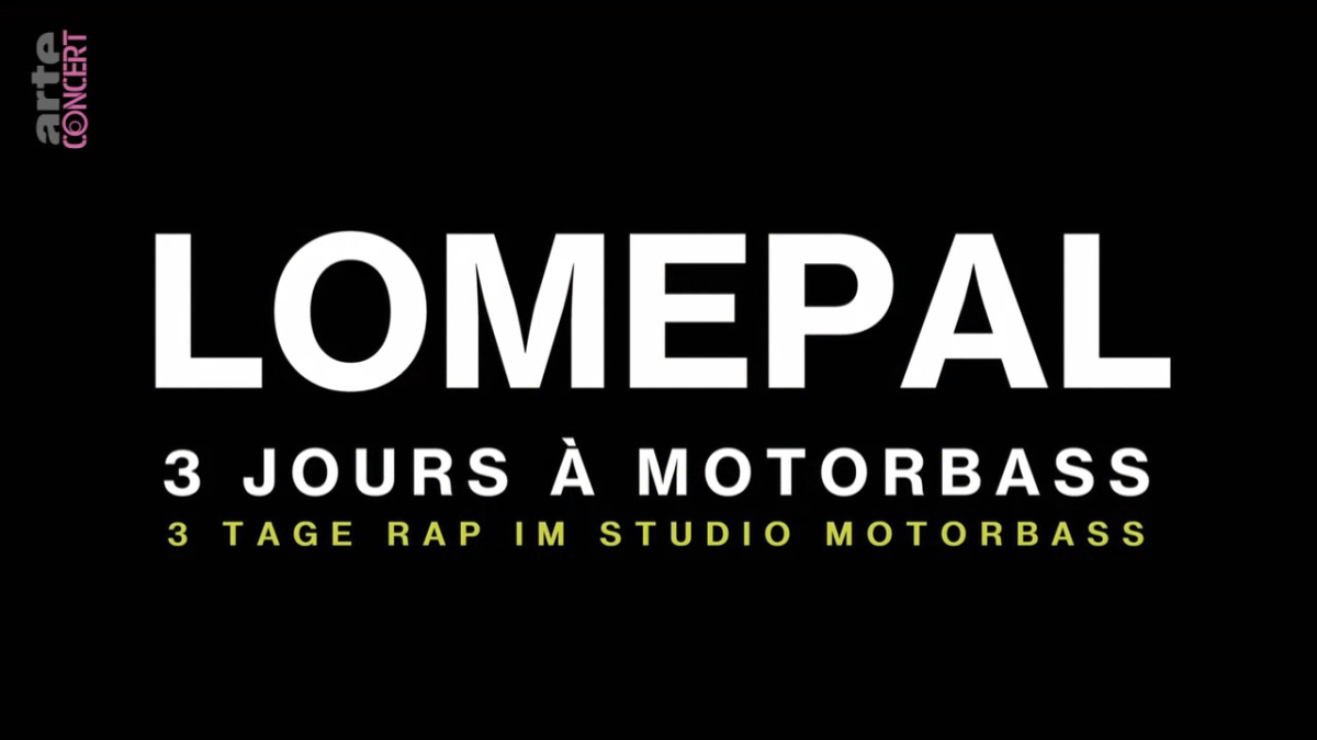 Lomepal, trois jours a Motorbass