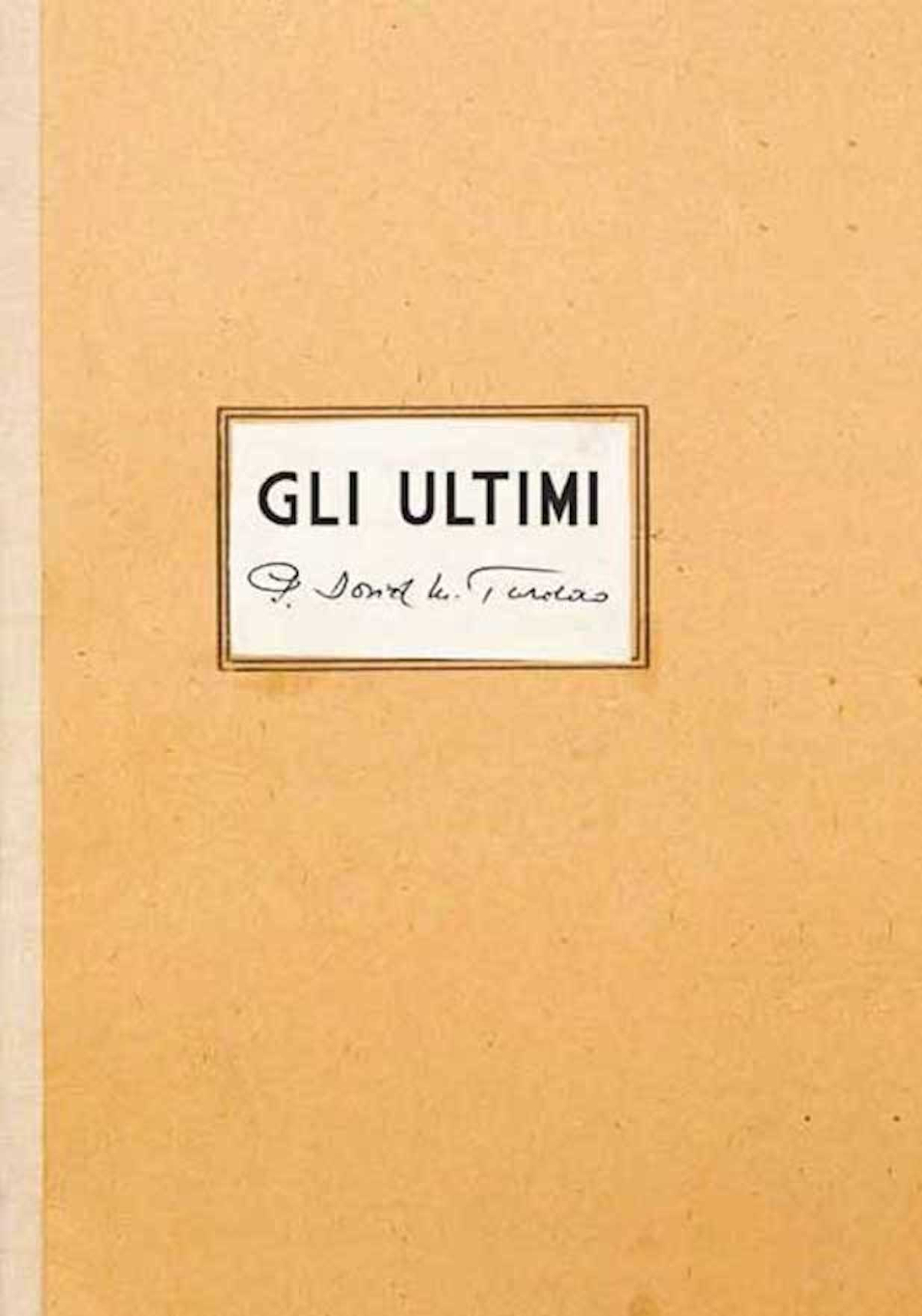 Gli ultimi