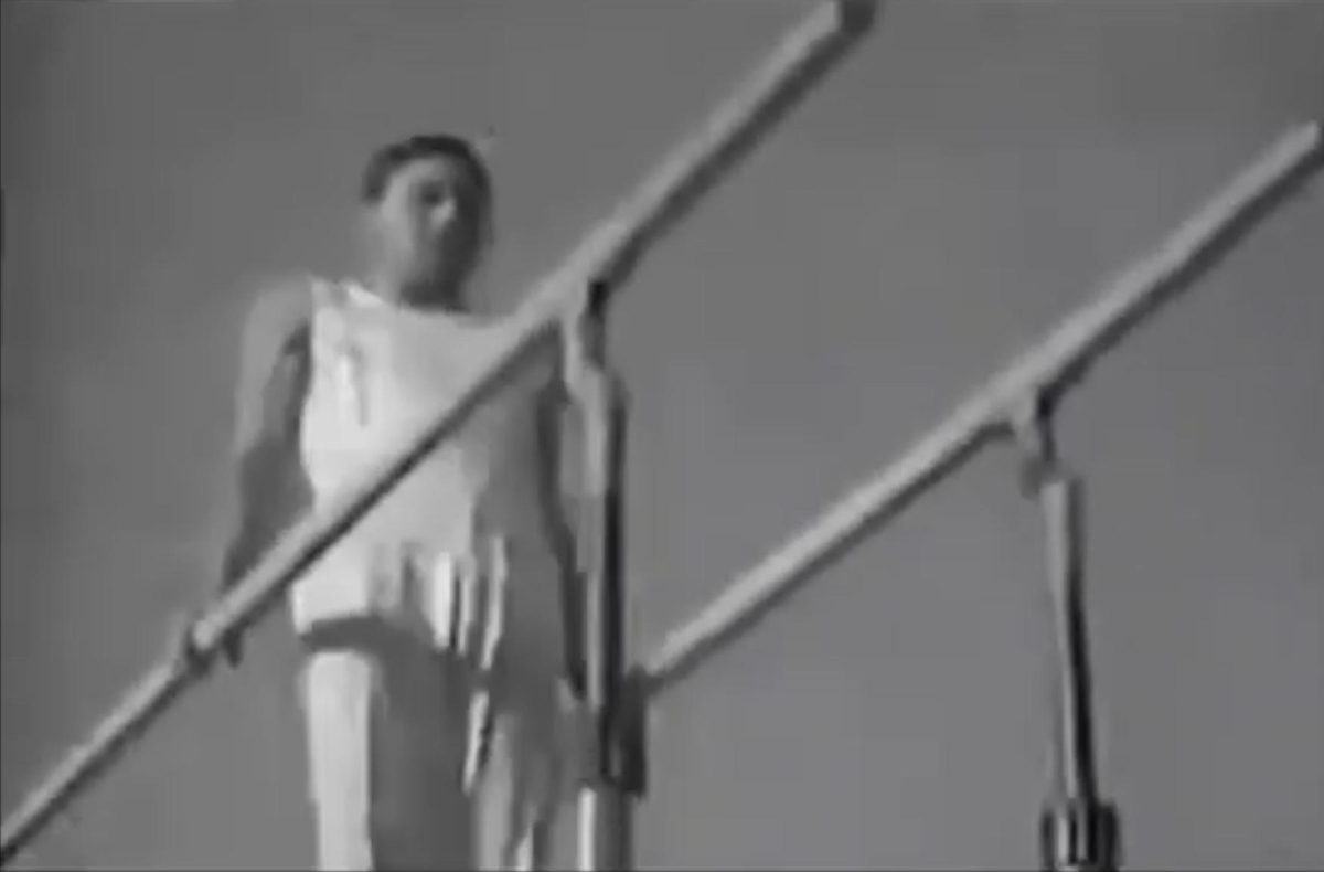 Man on Parallel Bars