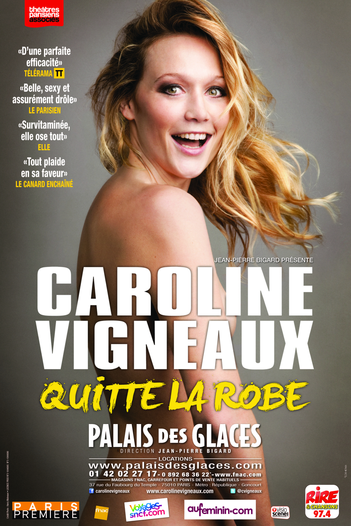 Caroline Vigneaux Quitte La Robe