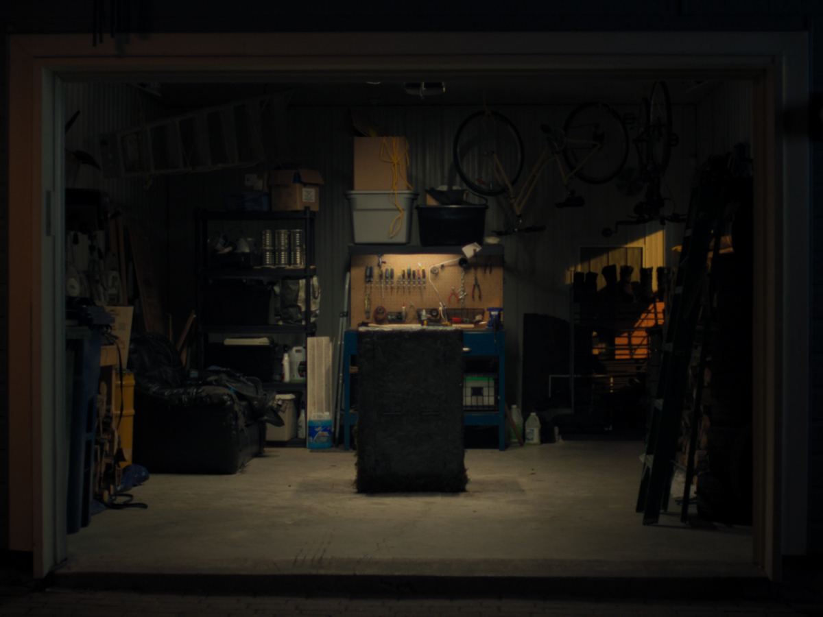 Le milieu du garage