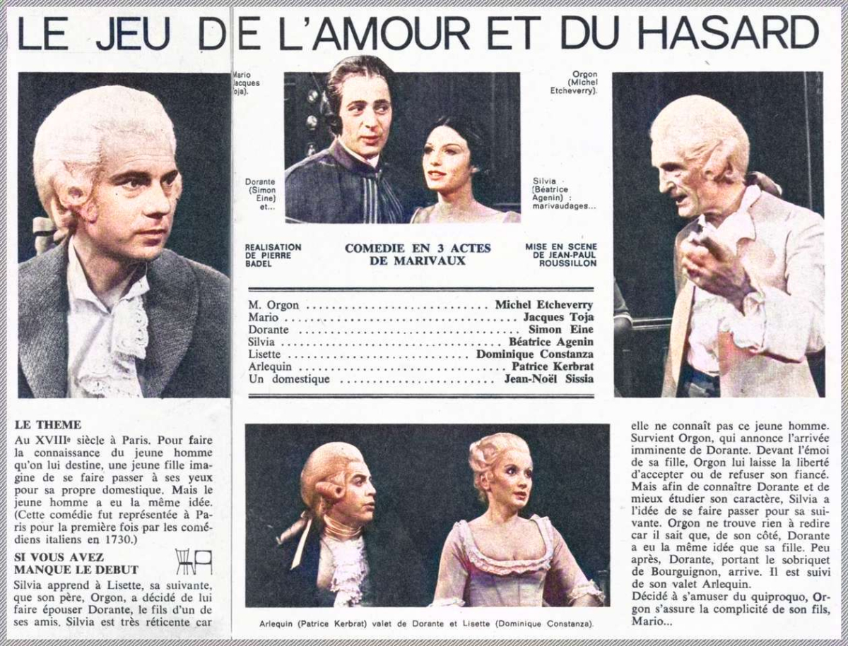 Le Jeu de l'amour et du hasard