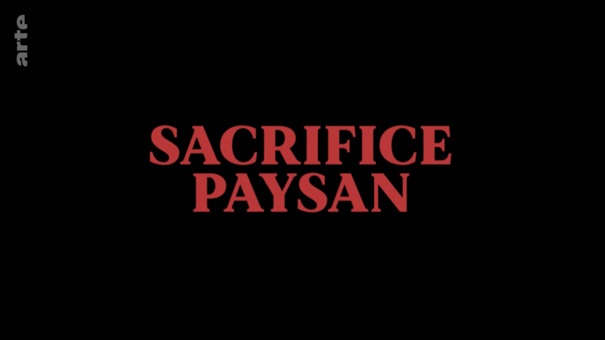 Sacrifice paysan
