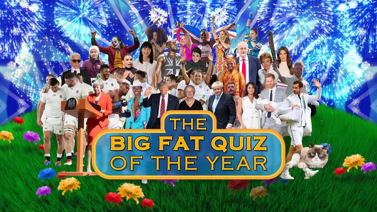 The Big Fat Quiz of the Year