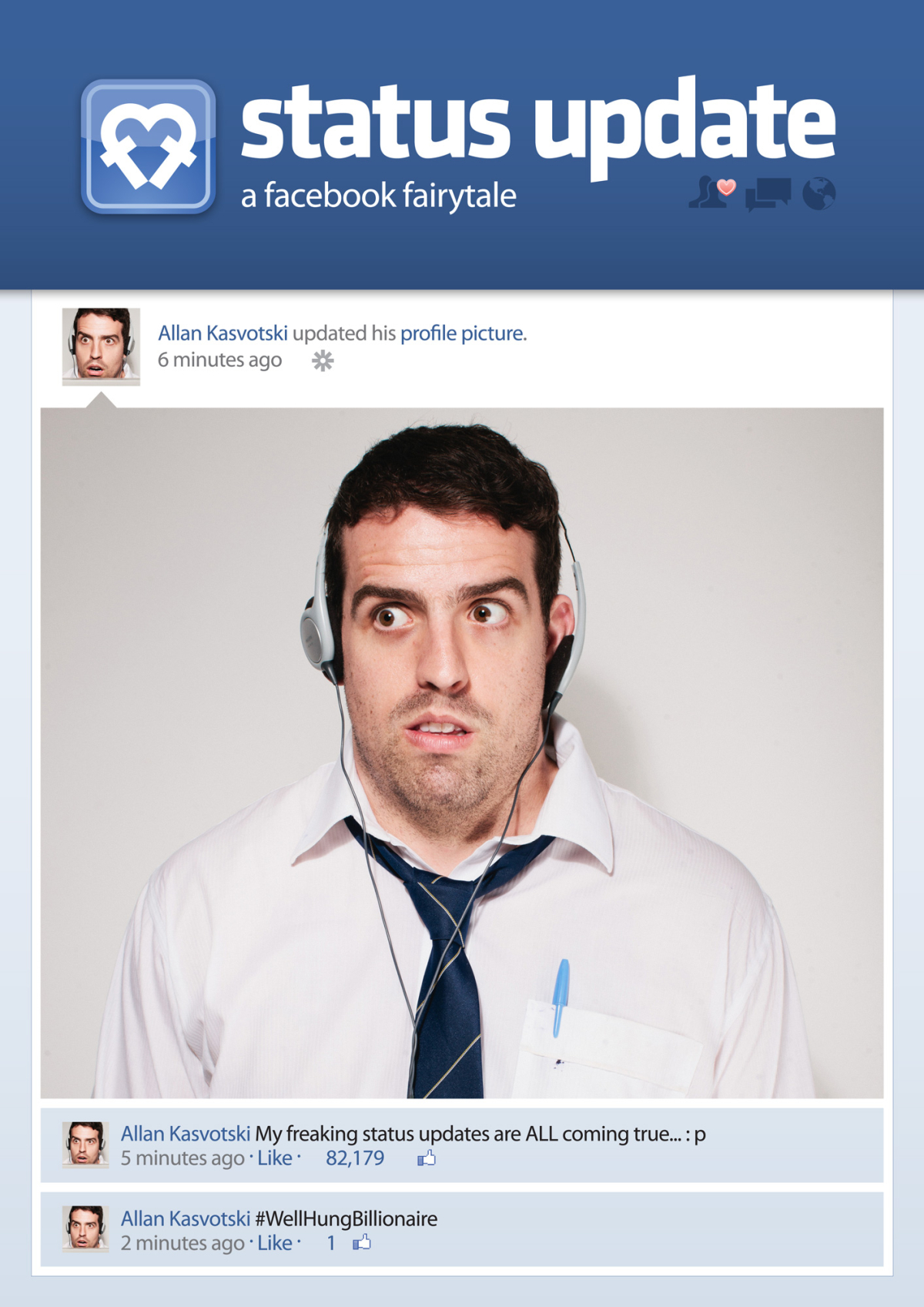 Status Update: A Facebook Fairytale