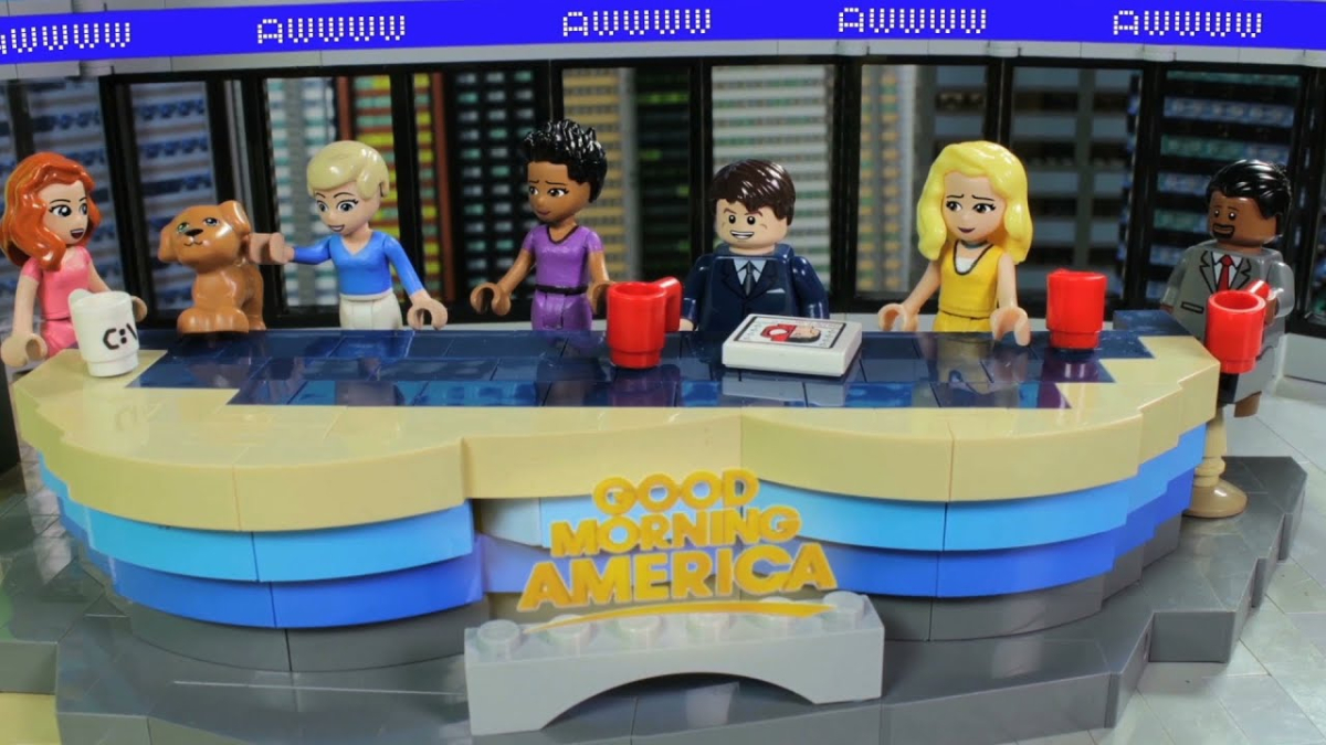 LEGO Good Morning America