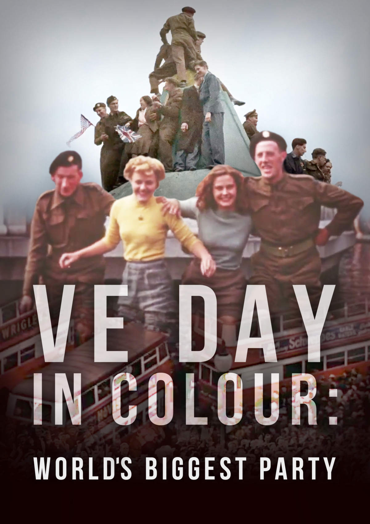 VE Day in colour: Britain's biggest party