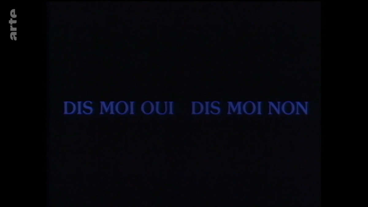 Dis-moi oui, dis-moi non