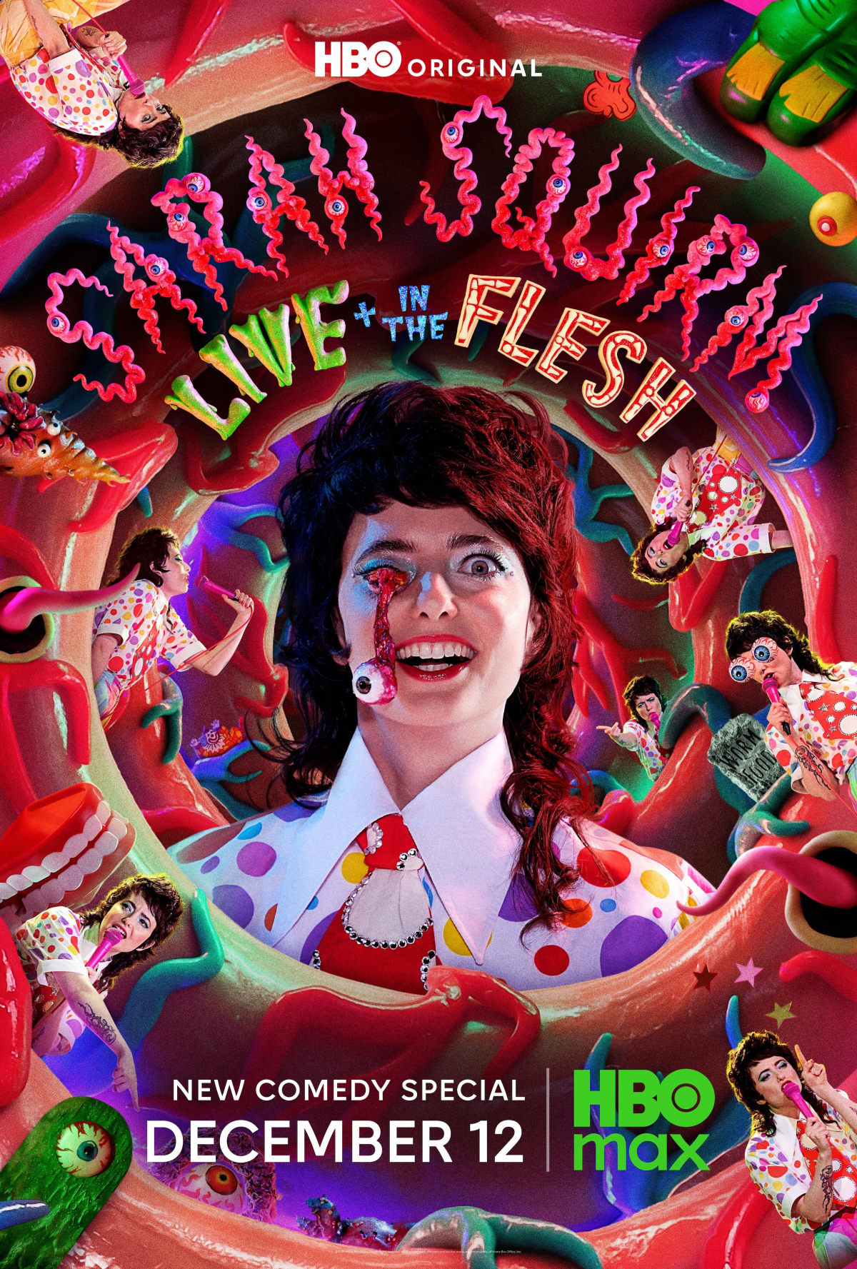 Sarah Squirm: Live + in the Flesh