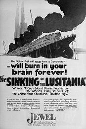 The Sinking of the 'Lusitania'