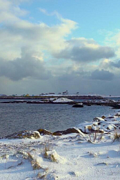 Saint-Pierre-et-Miquelon, des coeurs meme en hiver