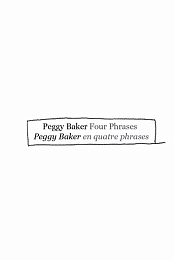 Peggy Baker Four Phrases
