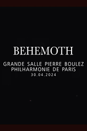 Behemoth - Philharmonie de Paris