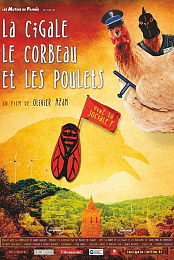 La cigale, le corbeau et les poulets