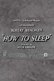 How to Sleep