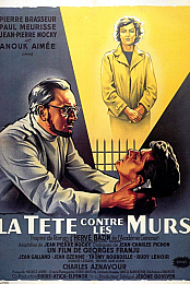 La tete contre les murs