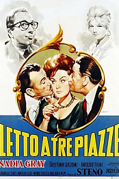 Letto a tre piazze