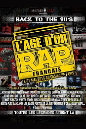 L'age d'or du rap francais