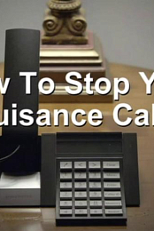 How to Stop Your Nuisance Calls