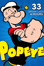 Popeye: 33 Cartoon Classics - 4 Hours