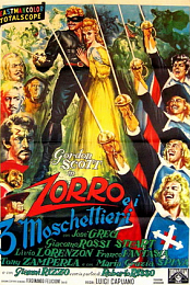 Zorro vs the Three Musketeers