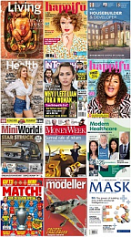 50 Assorted Magazines - August 28 2019