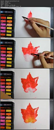 [ FreeCourseWeb ] Fall Season Watercolour Painting (Beginner Friendly!)