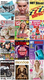 40 Assorted Magazines - September 20 2019