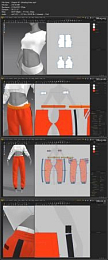 [ DevCourseWeb ] Streetwear outfit in Marvelous Designer