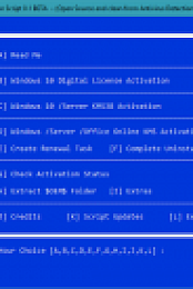 Microsoft Activation Script v0.8 Stable (Office And Windows Activators) {B4tman}