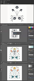 [ FreeCourseWeb ] How to make a half-drop repeating pattern in Adobe Illustrator