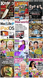 50 Assorted Magazines - August 10 2019