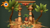 [ FreeCourseWeb ] Creating a Hand-painted Diorama in Blender