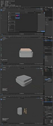 [ DevCourseWeb ] Make A Loop Animation With A 3D Icons Using Blender