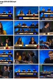 University Challenge 2019-20 E08 (1280x720p HD, 50fps, soft Eng subs)