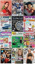 40 Assorted Magazines - September 30 2019